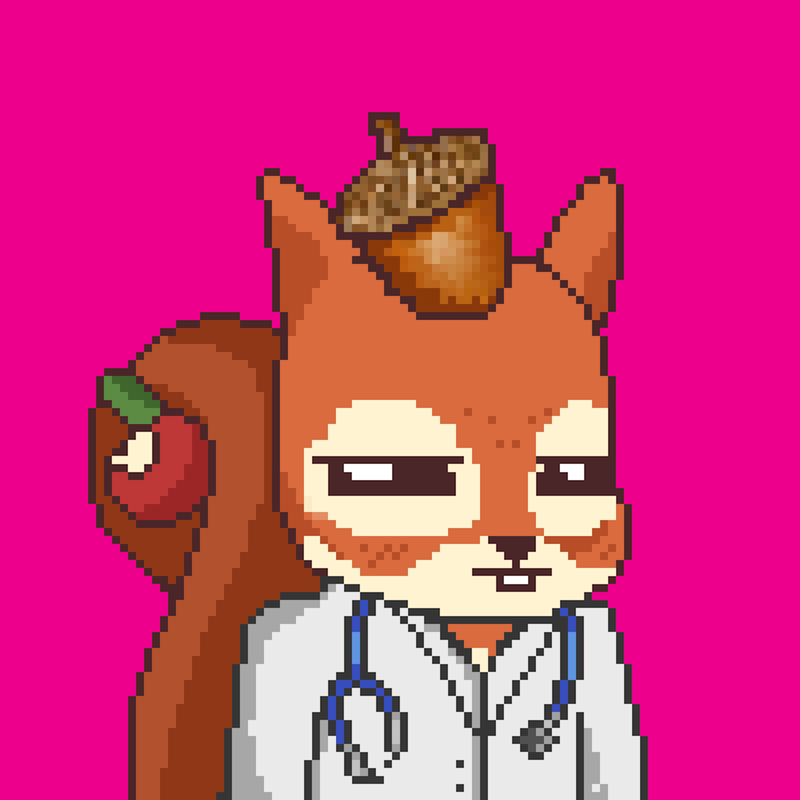 Pixel Squirrels #156